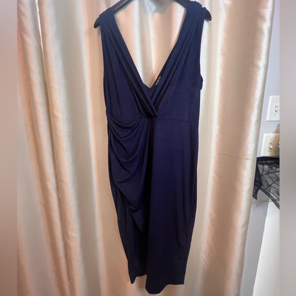 Navy Midi Dress - Picture 3 of 8